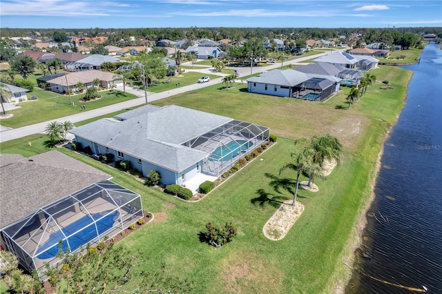 229 Sportsman Rd, Rotonda West, FL 33947 - drone / aerial view with a residential view and a water view