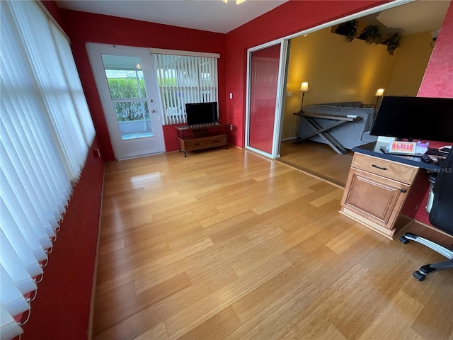 1536 Willow Dl, Sebring, FL 33872 - office area with light wood finished floors