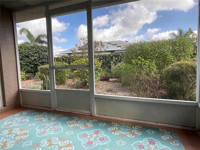 1536 Willow Dl, Sebring, FL 33872 - view of unfurnished sunroom