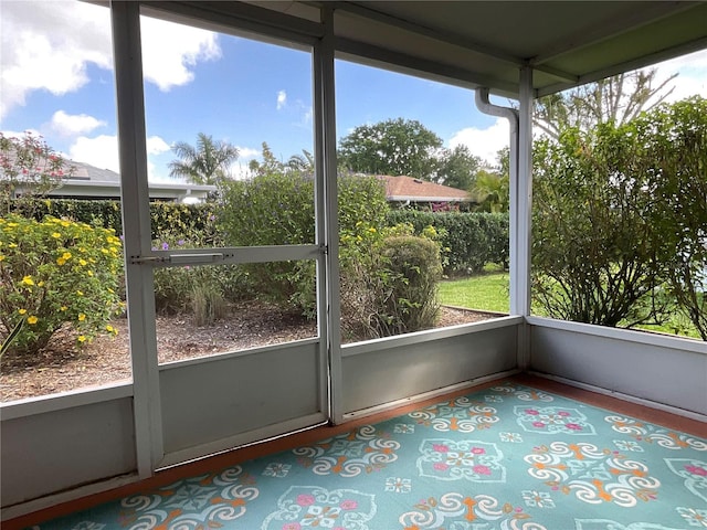 1536 Willow Dl, Sebring, FL 33872 - view of unfurnished sunroom