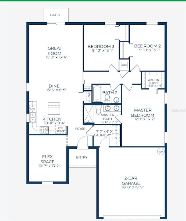 26456 View Dr, Punta Gorda, FL 33983 - view of floor plan / room layout