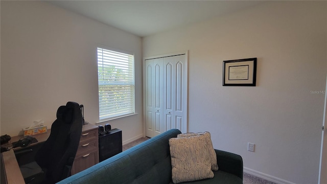26456 View Dr, Punta Gorda, FL 33983 - carpeted office space featuring baseboards