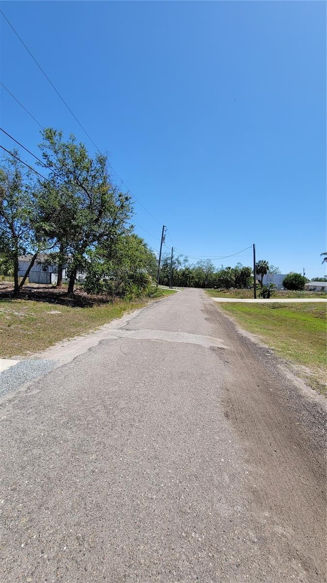 26456 View Dr, Punta Gorda, FL 33983 - view of asphalt road