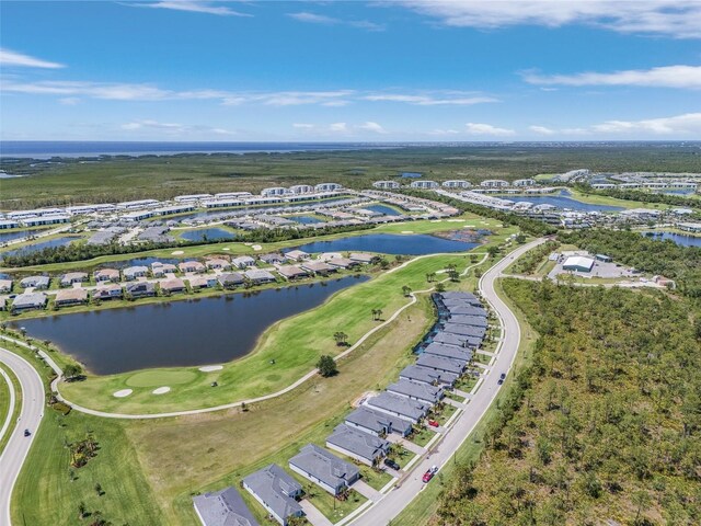 14413 Heritage Landing Blvd, Punta Gorda, FL 33955 - aerial overview of property's location with a nearby body of water, nearby suburban area, and a local golf course