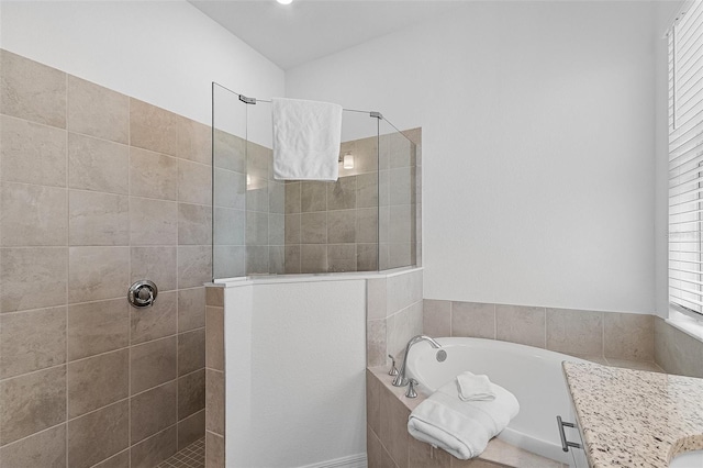 14413 Heritage Landing Blvd, Punta Gorda, FL 33955 - full bathroom featuring a bath and walk in shower