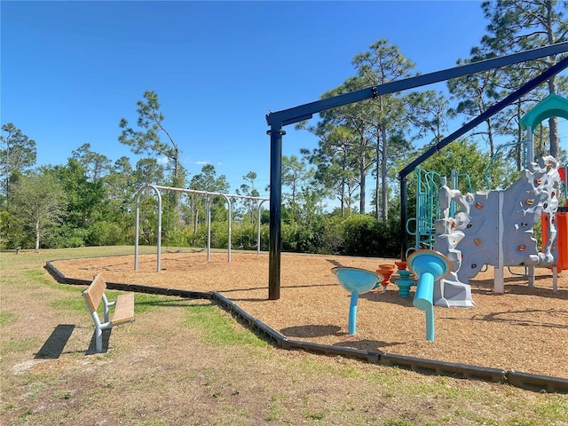 view of communal playground