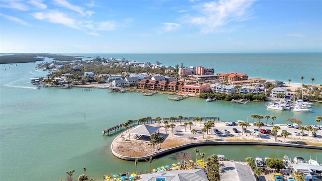 1701 Beach Rd Unit 305, Englewood, FL 34223 - birds eye view of property with a water view
