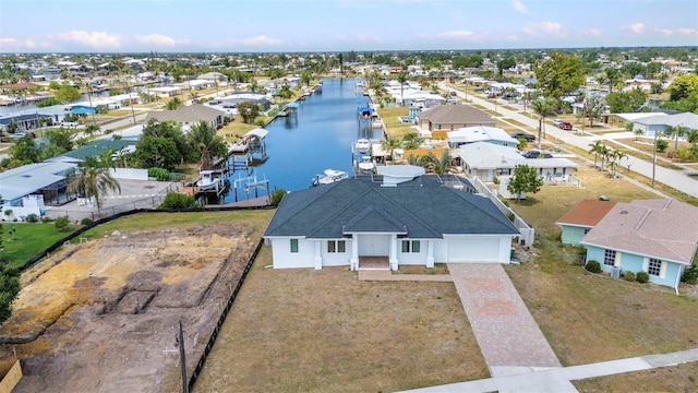 4213 Gardner Dr, Port Charlotte, FL 33952 - aerial view of residential area featuring a large body of water