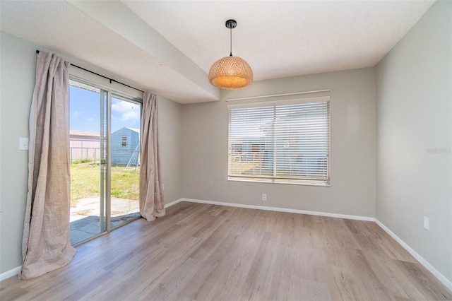 8238 San Jacinto Ave, North Port, FL 34287 - unfurnished room with light wood-type flooring and baseboards