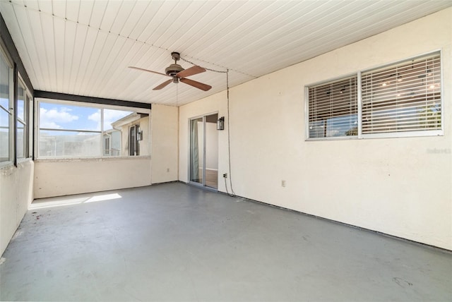 8238 San Jacinto Ave, North Port, FL 34287 - view of patio with a ceiling fan
