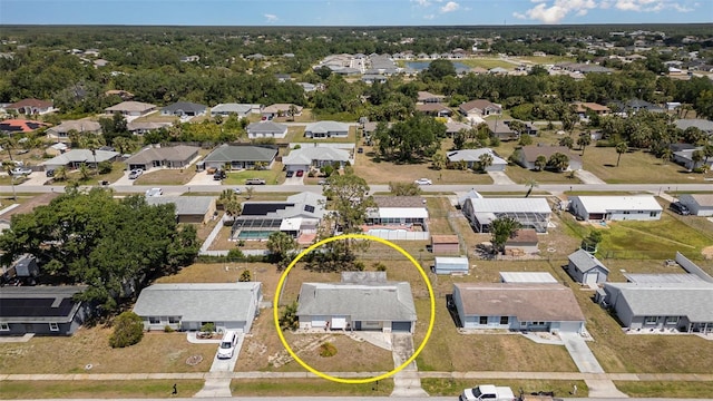 8238 San Jacinto Ave, North Port, FL 34287 - birds eye view of property featuring a residential view