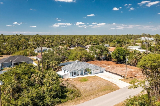 aerial view