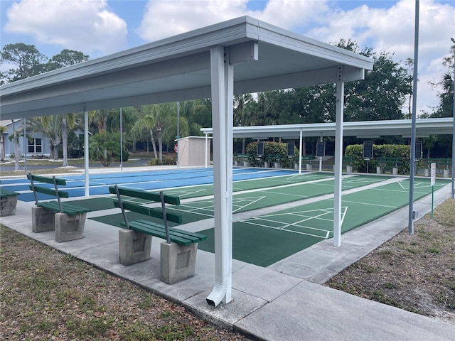10740 Pearl Bay Cir, Estero, FL 33928 - surrounding community featuring shuffleboard