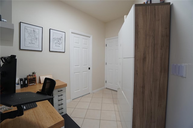 10740 Pearl Bay Cir, Estero, FL 33928 - office featuring light tile patterned floors and baseboards