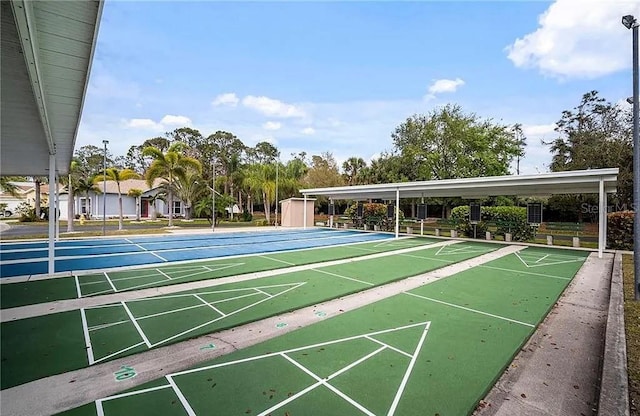 10740 Pearl Bay Cir, Estero, FL 33928 - view of community with shuffleboard