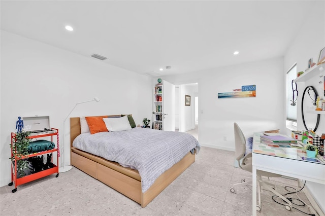 1635 SW Rodgers Ave, Arcadia, FL 34266 - bedroom with recessed lighting, visible vents, and baseboards