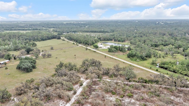 1635 SW Rodgers Ave, Arcadia, FL 34266 - drone / aerial view with a rural view, a water view, and a forest view