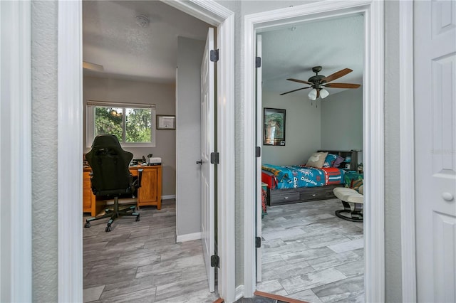 3175 Lakatos St, North Port, FL 34286 - corridor featuring light wood finished floors and baseboards