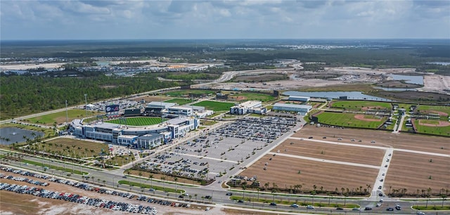 3175 Lakatos St, North Port, FL 34286 - birds eye view of property with a water view