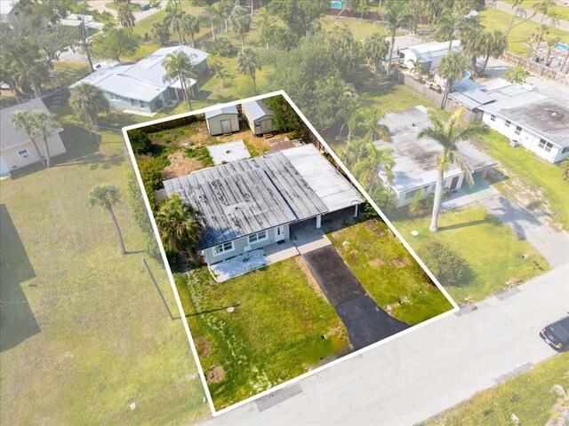 drone / aerial view