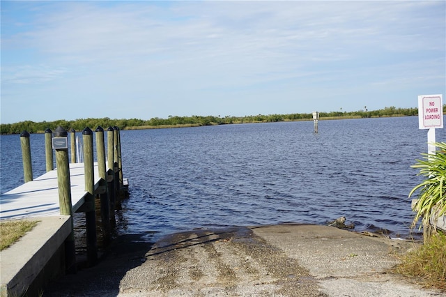 29211 Picador St, Punta Gorda, FL 33982 - dock area featuring a water view