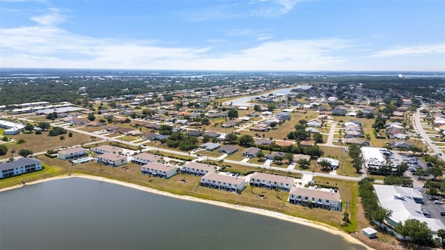 26290 Rampart Blvd Unit D, Punta Gorda, FL 33983 - aerial view of residential area with a nearby body of water