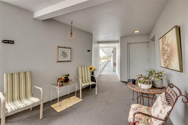 1432 Tropic Ter Unit 1432, North Fort Myers, FL 33903 - corridor featuring carpet