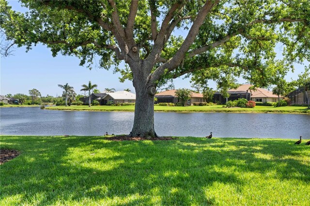 water view with a residential view