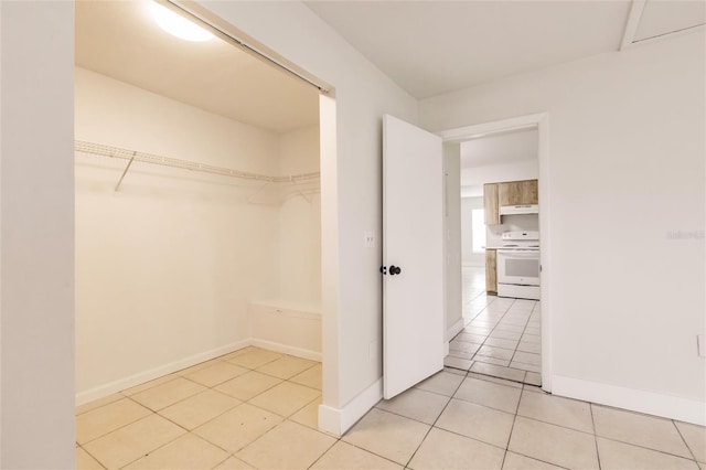 1665 Florence Ave Unit B, Englewood, FL 34223 - interior space featuring baseboards and light tile patterned flooring