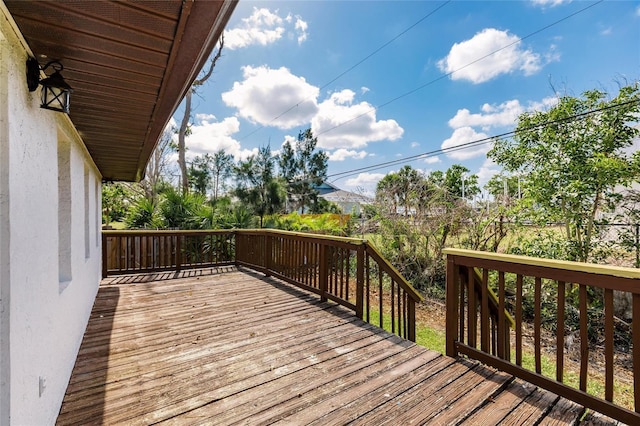 1665 Florence Ave Unit B, Englewood, FL 34223 - view of deck