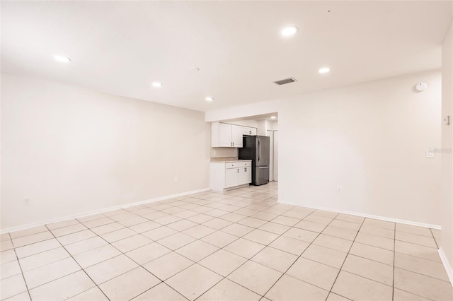1665 Florence Ave Unit B, Englewood, FL 34223 - empty room featuring baseboards, visible vents, and recessed lighting