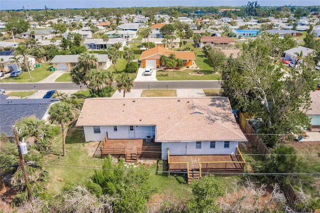 1665 Florence Ave Unit B, Englewood, FL 34223 - drone / aerial view featuring a residential view