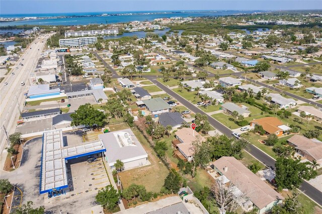 1665 Florence Ave Unit B, Englewood, FL 34223 - drone / aerial view featuring a water view