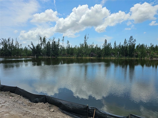 10522 Riverside Rd, Port Charlotte, FL 33981 - water view featuring a heavily wooded area