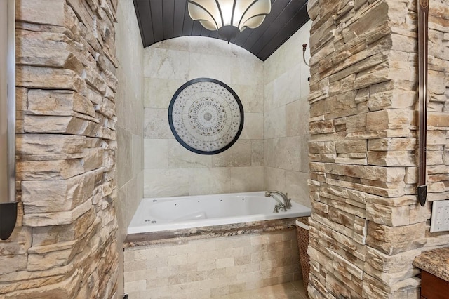 3866 Turtle Dove Blvd, Punta Gorda, FL 33950 - full bath featuring tiled tub and a tile shower
