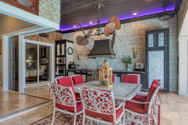 3866 Turtle Dove Blvd, Punta Gorda, FL 33950 - view of patio featuring outdoor dining space