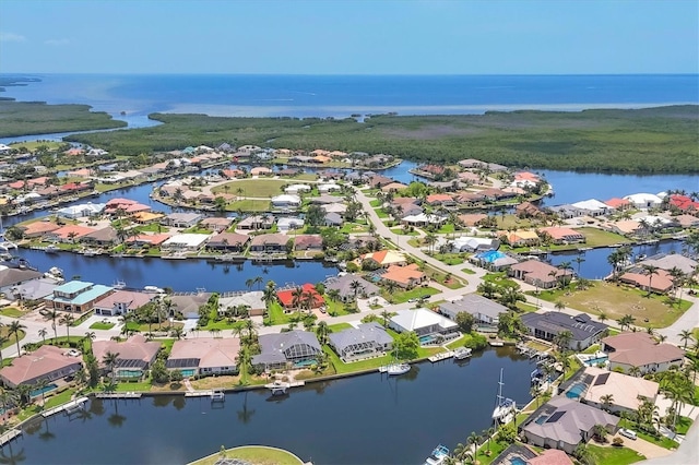 3866 Turtle Dove Blvd, Punta Gorda, FL 33950 - aerial perspective of suburban area with a large body of water
