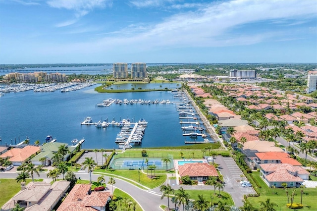 303 11th Ave E, Palmetto, FL 34221 - bird's eye view of a large body of water and a marina