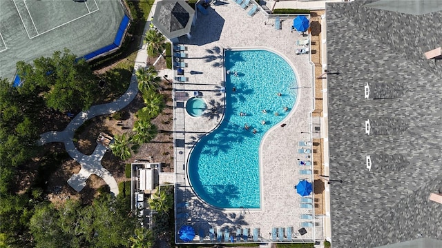 bird's eye view