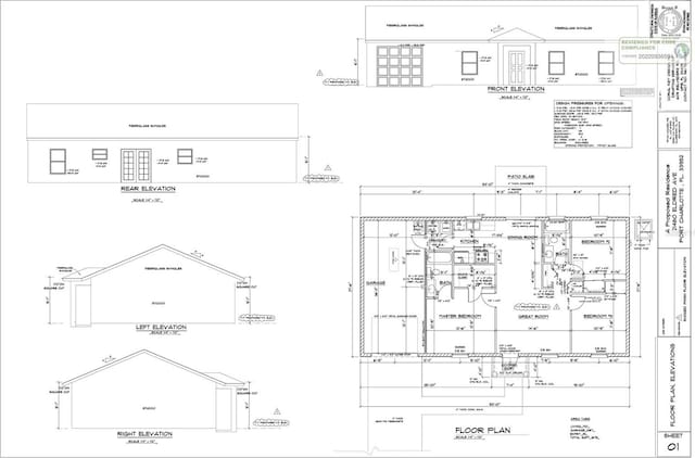 21480 Eldred Ave, Port Charlotte, FL 33952 - home floor plan