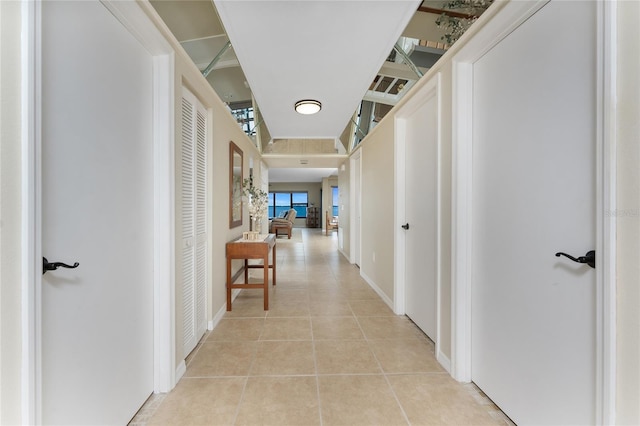 1750 Jamaica Way Unit 312, Punta Gorda, FL 33950 - hall with light tile patterned floors