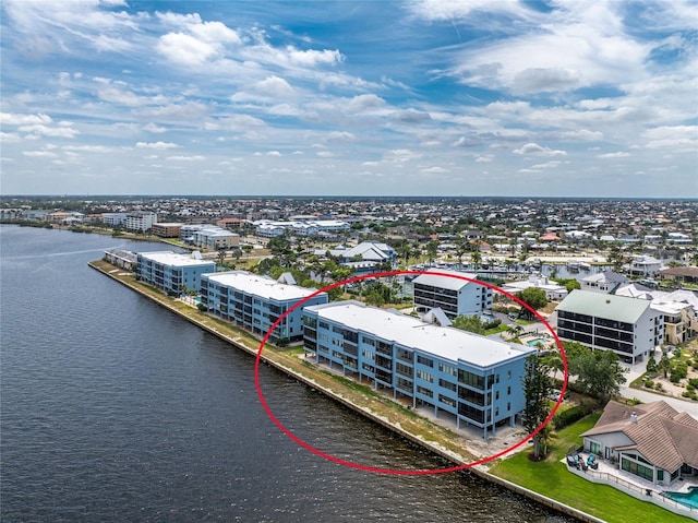 1750 Jamaica Way Unit 312, Punta Gorda, FL 33950 - birds eye view of property with a water view