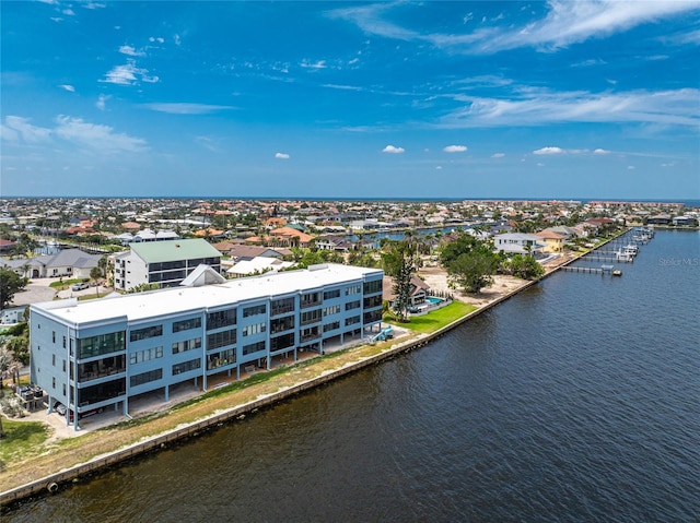 1750 Jamaica Way Unit 312, Punta Gorda, FL 33950 - birds eye view of property featuring a water view