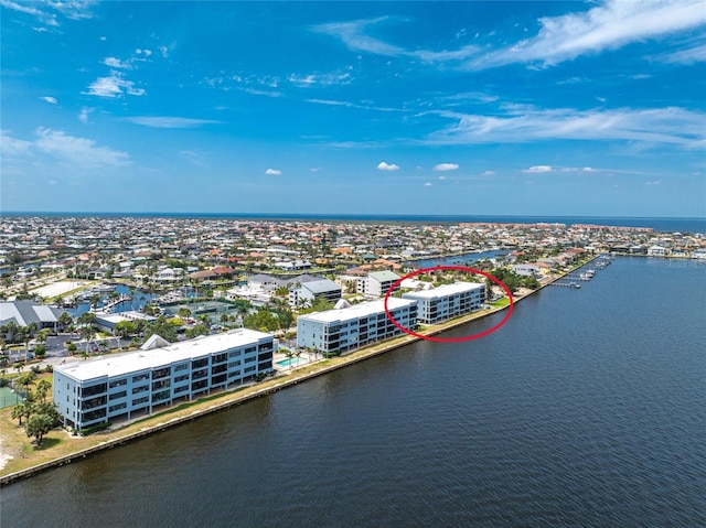 1750 Jamaica Way Unit 312, Punta Gorda, FL 33950 - drone / aerial view with a water view