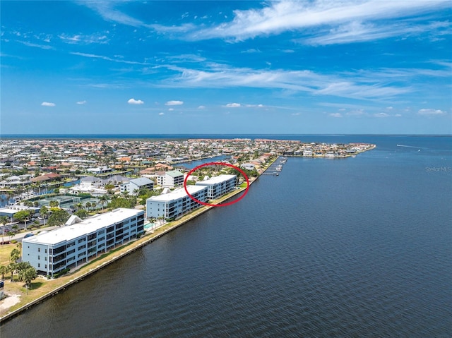 1750 Jamaica Way Unit 312, Punta Gorda, FL 33950 - birds eye view of property with a water view