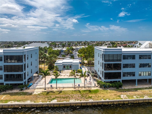 1750 Jamaica Way Unit 312, Punta Gorda, FL 33950 - birds eye view of property featuring a water view