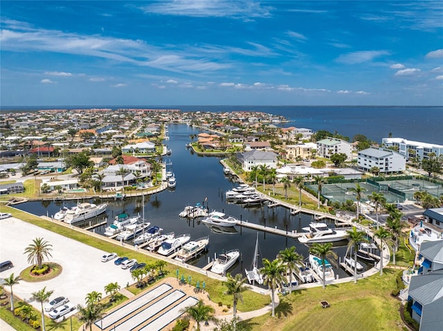 1750 Jamaica Way Unit 312, Punta Gorda, FL 33950 - birds eye view of property featuring a water view