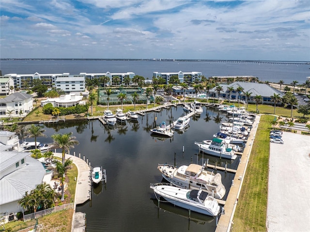1750 Jamaica Way Unit 312, Punta Gorda, FL 33950 - aerial view featuring a water view