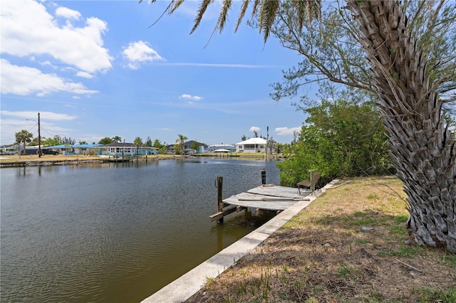 453 Carolyn Ln, Punta Gorda, FL 33950 - view of dock featuring a residential view and a water view