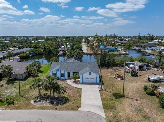453 Carolyn Ln, Punta Gorda, FL 33950 - drone / aerial view with a residential view and a water view